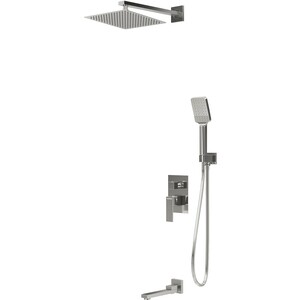 Душевая система Grossman Style встраиваемая, хром глянцевый (501.K35.05.100)