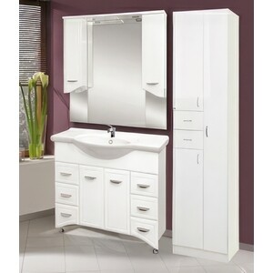 Тумба под раковину Misty Дрея 105 белая (Э-Дре01105-016Я)