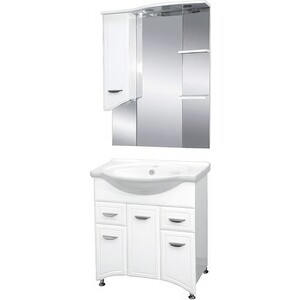 Тумба под раковину Misty Дрея 75 белая (Э-Дре01076-012Я)