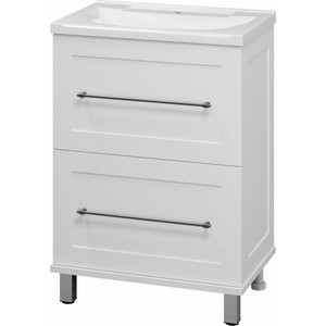 Тумба под раковину Misty Марта 60 белая (П-Мрт07060-011Пр)