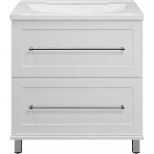 Тумба под раковину Misty Марта 80 белая (П-Мрт07080-011Пр)
