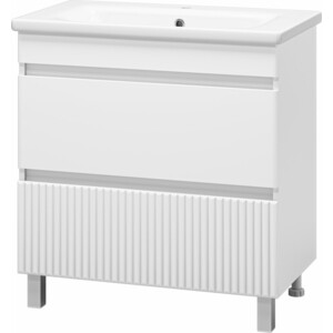 Тумба под раковину Misty Мира 80 белая (П-Мир-01080-012Я)