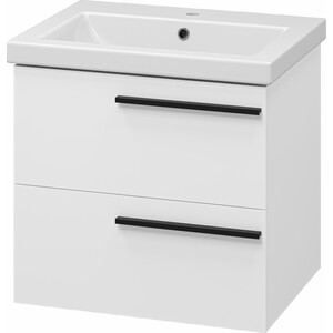 Тумба под раковину Misty Ненси 60 подвесная, белая (П-Нен-09060-012Я)