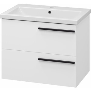 Тумба под раковину Misty Ненси 70 подвесная, белая (П-Нен-09070-012Я)