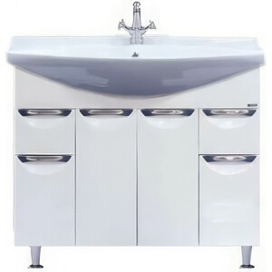 Тумба под раковину Misty Орхидея 105 белая (П-Орх01105-0112Я)