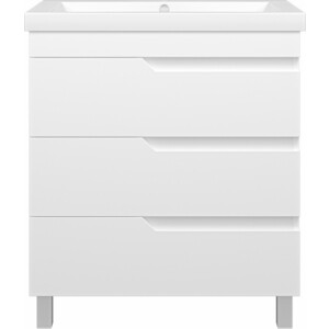 Тумба под раковину Misty Софт 75 белая (П-Соф-01075-0113Я)