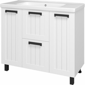 Тумба под раковину Misty Спарта 100 белая (П-Спа-06100-01-012Я)