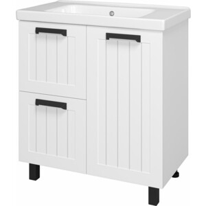 Тумба под раковину Misty Спарта 80 белая (П-Спа-06080-01-012Я)