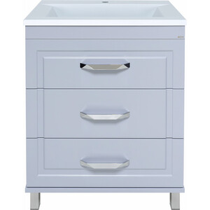 Тумба под раковину Misty Терра 70 серая (П-Тер01070-01503Я)