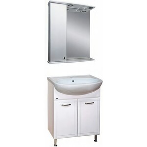 Тумба под раковину Misty Уют 60 белая (Э-Уют01060-01Пр)