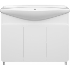 Тумба под раковину Misty Чегет 105 белая (П-Чег-01105-011)