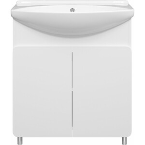 Тумба под раковину Misty Чегет 75 белая (П-Чег-01075-011)