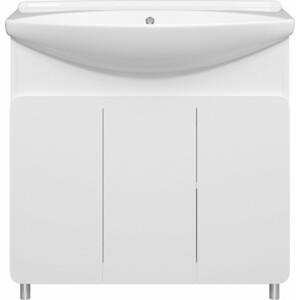 Тумба под раковину Misty Чегет 85 белая (П-Чег-01085-011)