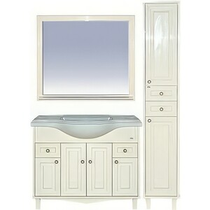 Тумба под раковину Misty Шармель 105 бежевая (Л-Шрм01105-5812Я)