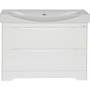 Тумба под раковину Misty Элвис 105 белая (П-Элв01105-0112Я)