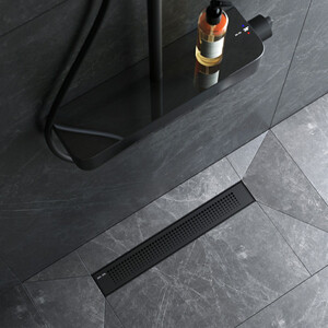 Душевой лоток Am.Pm PrimeFlow затвор Cut Gradient 50 см, черный (W02SC-P11-050-01BM)