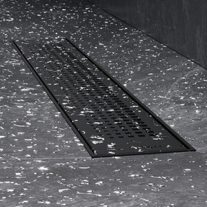 Душевой лоток Am.Pm PrimeFlow затвор Cut Gradient 50 см, черный (W02SC-P11-050-01BM)