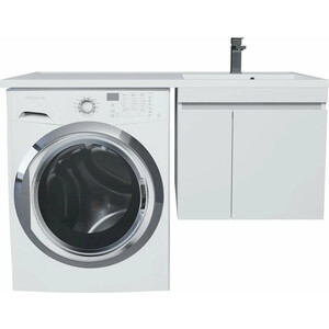 Тумба под раковину Uperwood Magenta 45 (110) с дверцами, белая (5930205159)