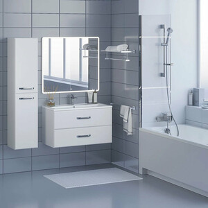 Тумба под раковину Uperwood Foster 90 белая (291020513)