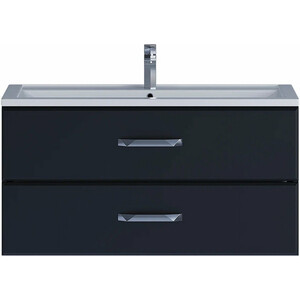 Тумба под раковину Uperwood Foster 100 черная (291020519)