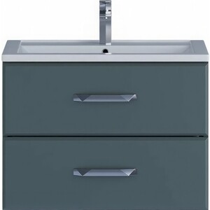 Тумба с раковиной Uperwood Foster 70 серый графит (291020521, 291020341)