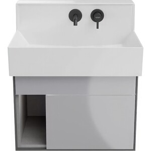 Тумба под раковину Kerama Marazzi Logica M 65 серая (LO.M.65\GRAY)