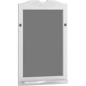 Зеркало Opadiris Брунелла 65х105 белый матовый (00-00007035)