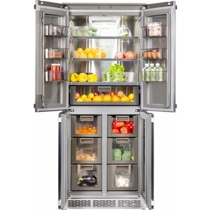 Встраиваемый холодильник Hiberg i-RFQB 550 NFG