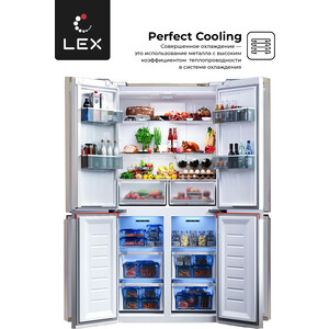 Холодильник Lex LCD450WOrID