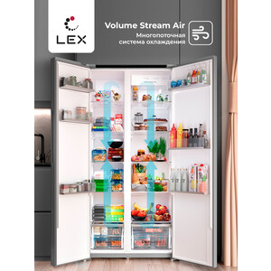 Холодильник Lex LSB530GLID wind