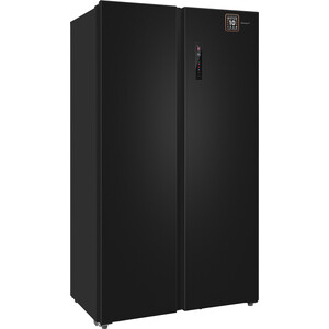 Холодильник Weissgauff WSBS 1036 Inverter NoFrost Premium Dark Inox