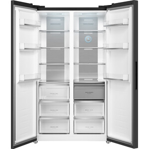 Холодильник Weissgauff WSBS 1036 Inverter NoFrost Premium Dark Inox