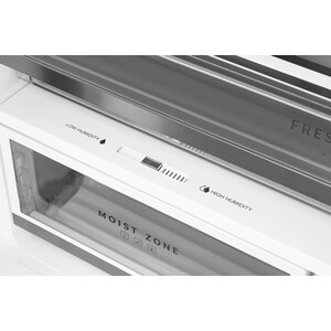 Холодильник Weissgauff WCD 510 Built-in Inverter NoFrost Black Glass
