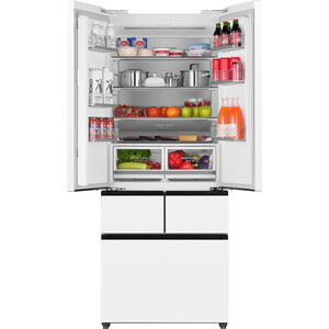 Холодильник Weissgauff WFD 450 Built-in Inverter NoFrost White
