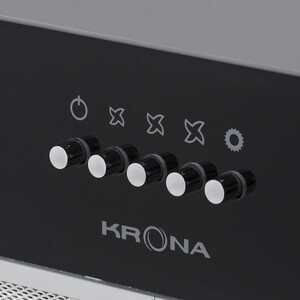 Вытяжка встраиваемая Krona ARVEN 500 BLACK PB V2