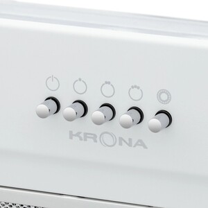 Вытяжка встраиваемая Krona KATE 600 WHITE PB K
