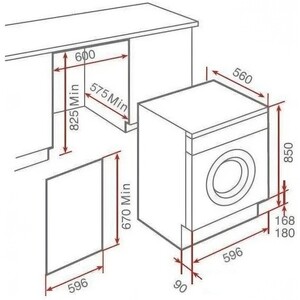 Встраиваемая стиральная машина Beko WITV8713XWG