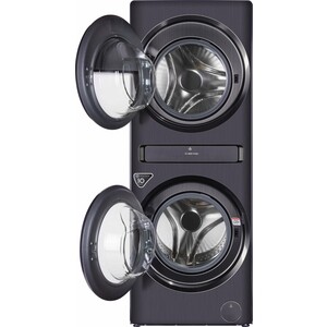 Стиральная машина с сушкой Hiberg TOWER i-DD 107-612 Sd