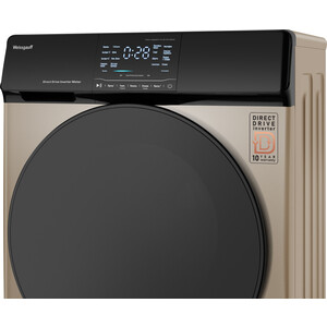 Стиральная машина Weissgauff WM 4927 Direct Drive Inverter Premium Champagne