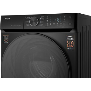 Стиральная машина Weissgauff WM 59411 Direct Drive Inverter Steam Matt Black