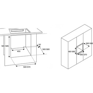Электрический духовой шкаф Bertazzoni F6011MODVPTX