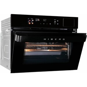 Электрический духовой шкаф Hiberg S-VMF 5515 B SMART
