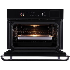 Электрический духовой шкаф Hiberg S-VMF 5515 B SMART