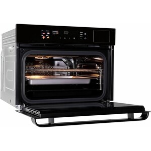 Электрический духовой шкаф Hiberg S-VMF 5515 B SMART