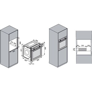 Электрический духовой шкаф Kuppersberg HO 603 B