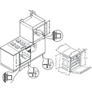 Электрический духовой шкаф Kuppersberg NC 693 C