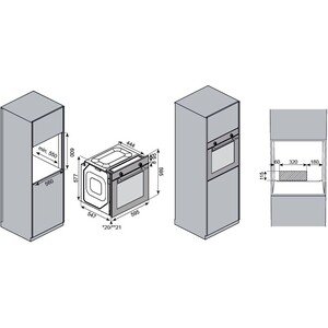 Электрический духовой шкаф Kuppersberg HO 608 BX