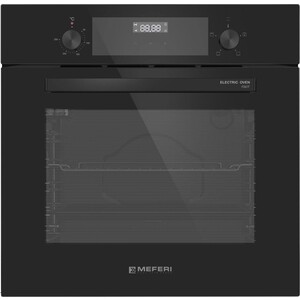 Электрический духовой шкаф Meferi MEO604BK POWER