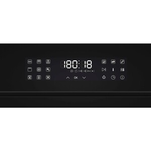 Электрический духовой шкаф Meferi MEO609BK MICROWAVE