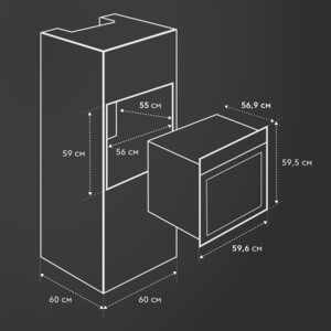 Электрический духовой шкаф Simfer B6EB16023